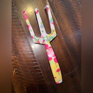 kate spade Bright Floral Three-Prong Garden Tool